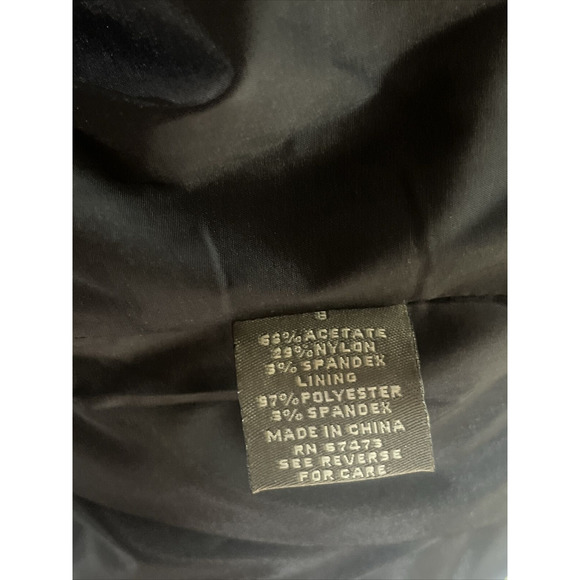 Taylor Nordstrom‎ Black Shimmery Little Black Dress Wedding Party Women’s Size 8 - Picture 10 of 10